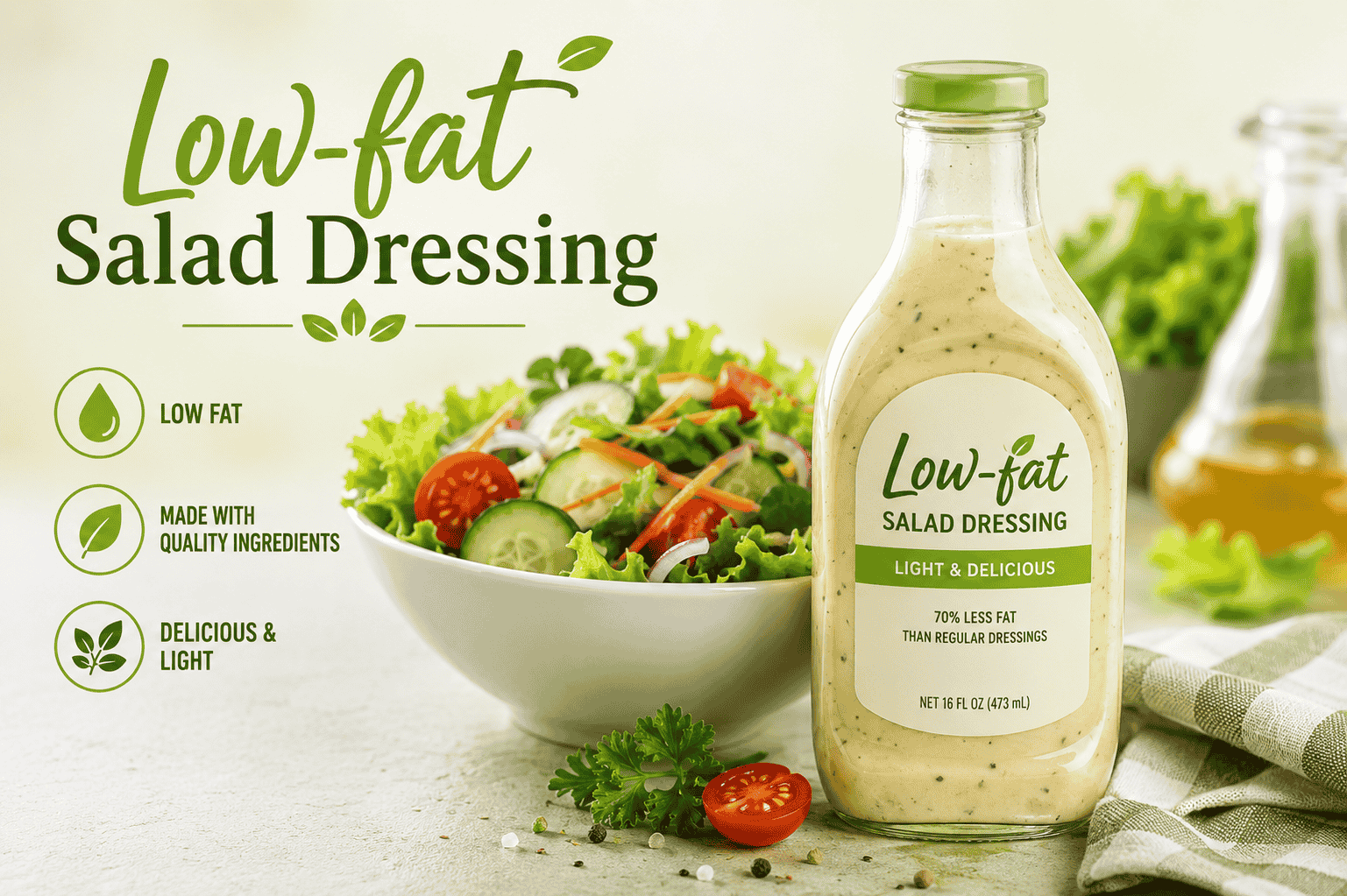 Low Fat Salad Dressing