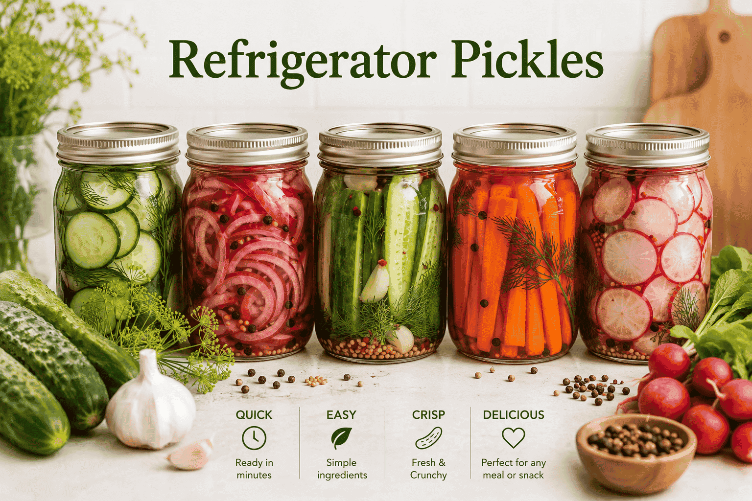 Refrigerator Pickles