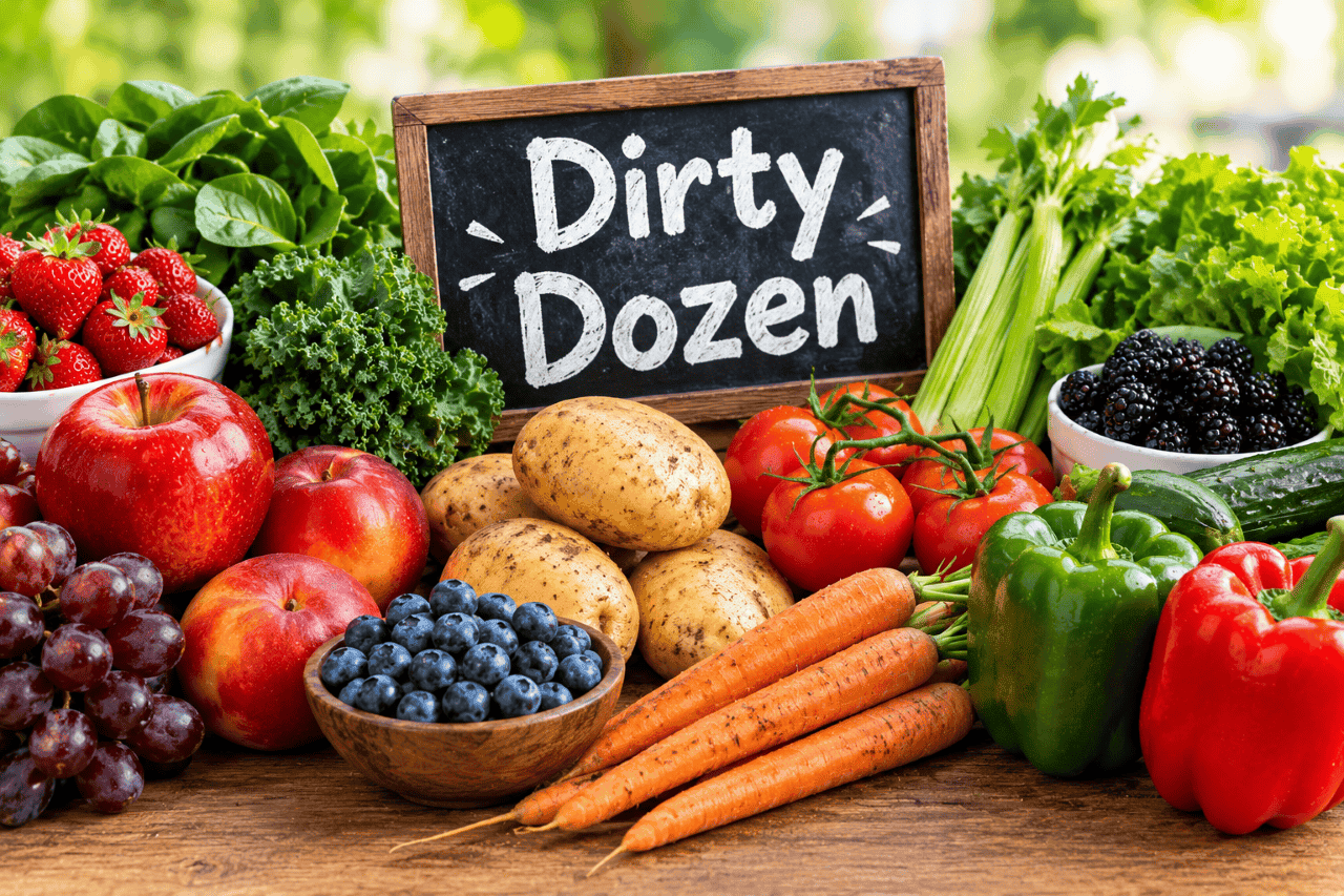 12種最髒蔬果